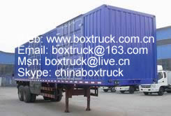 Dry cargo van semi-trailer